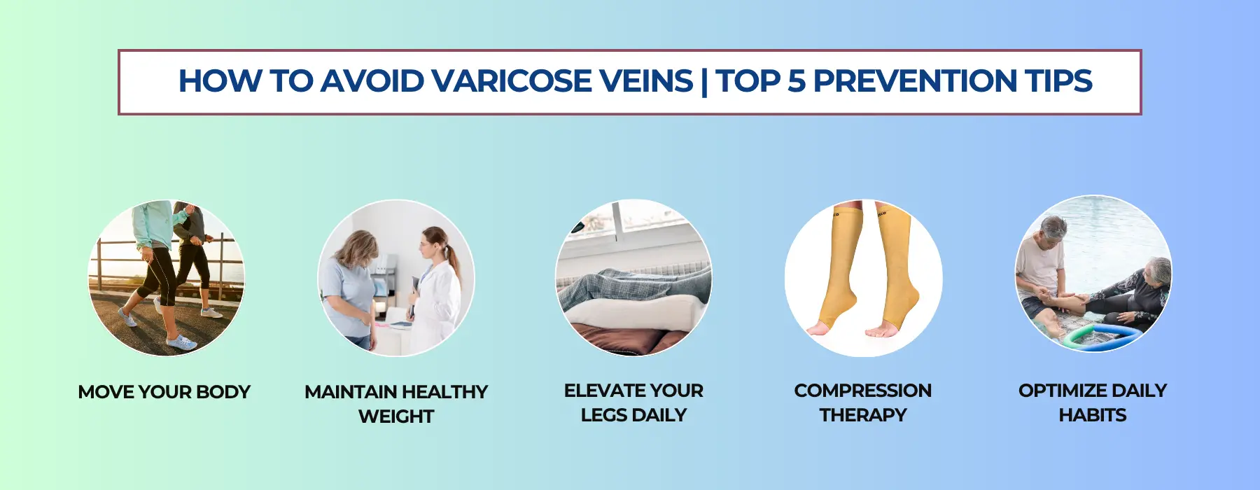 How to Avoid Varicose Veins
