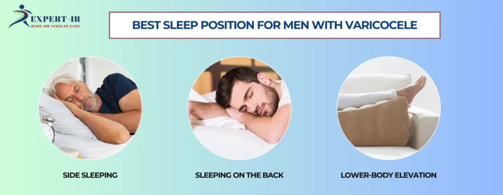 best-sleep-position-for-men-with-varicocele